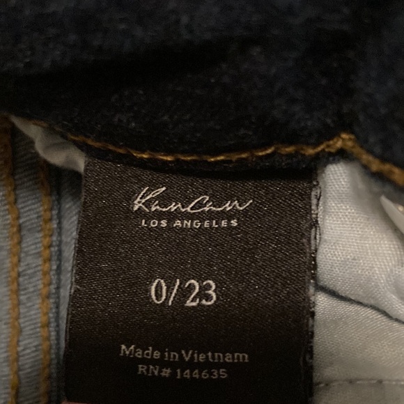 2 for $35 KanCan Jeans Mid Rise Ankle Distressed Skinny Jeans Women’s Size 0 - Picture 5 of 16
